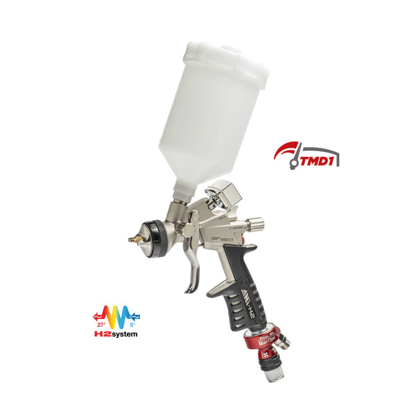 F160/S H2 TMD1 - Aerografo PROFESSIONALE per verniciatura CON SISTEMA A CALDO - TAZZA SUPERIORE NYLON - IN VALIGIA - Pistole a Spruzzo - Ani F160/S H2 TMD1 - Aerografo PROFESSIONALE per verniciatura CON SISTEMA A CALDO - TAZZA SUPERIORE NYLON - IN VALIGIA - Pistole a Spruzzo - Ani